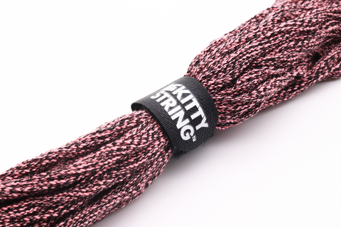 Light Pink and Black mix yo-yo string