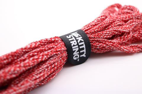Red and White mix yo-yo string